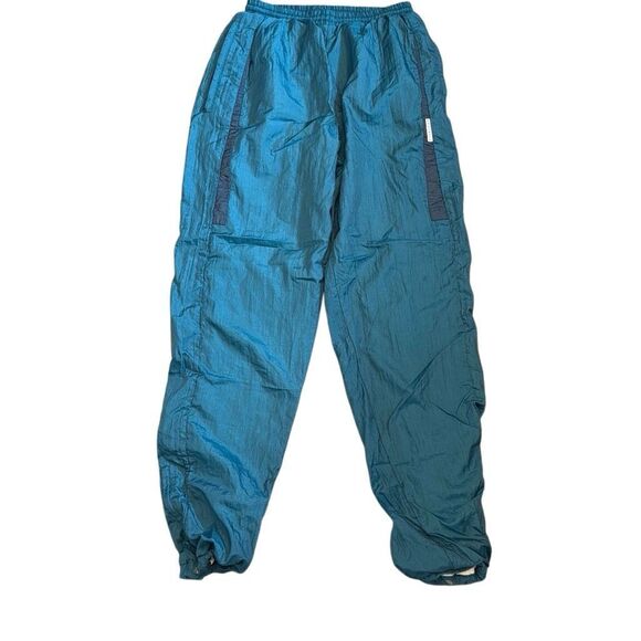 Givenchy Activewear Parachute Pants Zip Ankle Lined Pockets Vintage